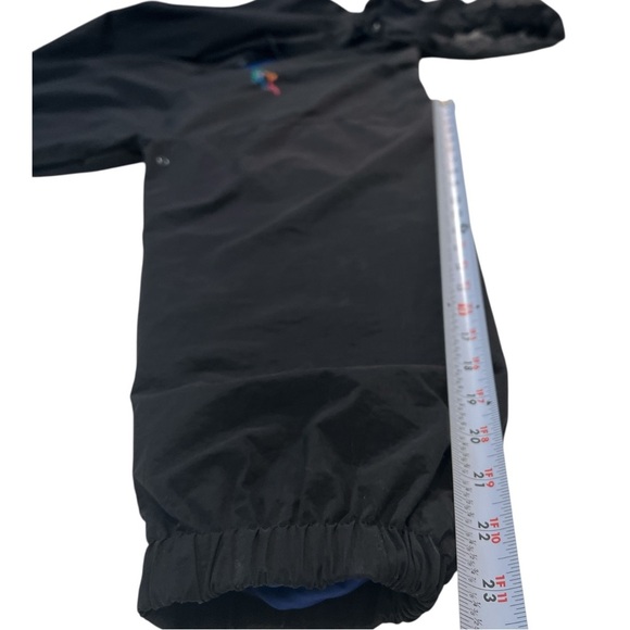 Greg Norman Windbreaker, Full Zip, Packable Hood, Men’s, Blue/Black, Size Large - Picture 3 of 12